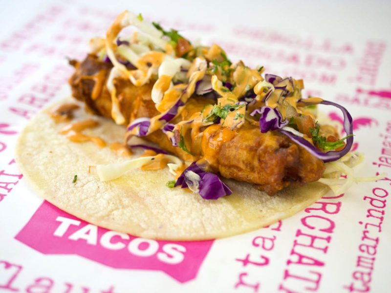 Fish Taco Baja Style